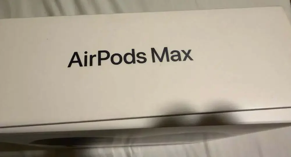 EMPTY Apple AirPods Max Wireless BOX Space Gray ( NO HEADPHONES INSIDE)